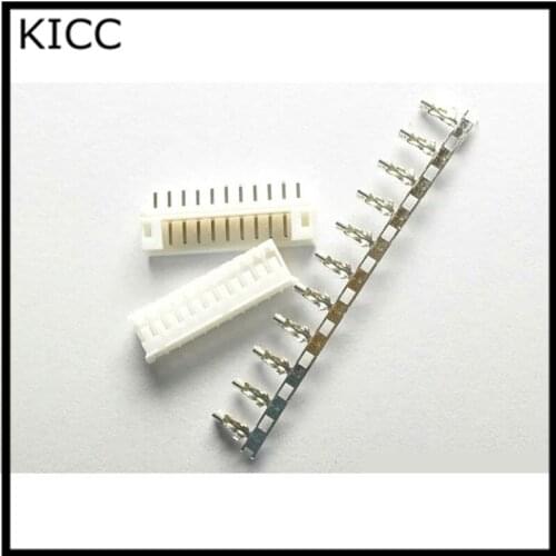 PH2.0 2P Straight pin Connecting terminal PH 2.0mm 2Pin Connector Plug+Socket+Metal reed 50Sets
