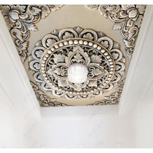 Custom Ceiling 3D Wall Mural Wallpaper Home Decor Jewelry pattern 3D Photo Wall Paper For Living Room Bedroom ceiling