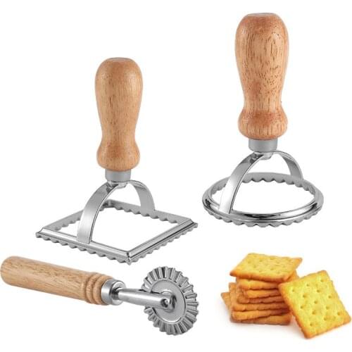 Simple Metal Embossed Biscuit Mold Creative Dumpling Crust Cake Knife Practical and Convenient Home Kitchen Baking Utensils