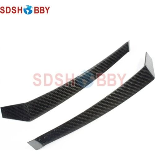 Carbon Fiber Landing Gear for 90 Grade F3A Nitro Airplanes with 3K Treatments on Surface