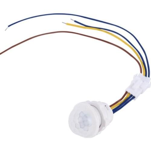 LED PIR Infrared Motion Sensor Detection Automatic Sensor Auto On Off Light Switch PIR Sensor Detector Smart Switch 110-265V