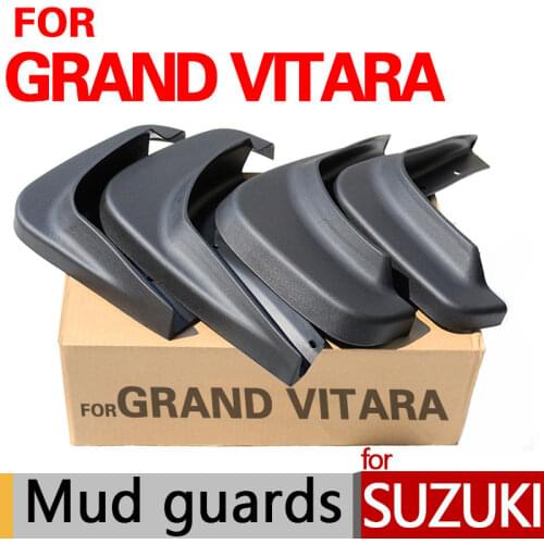 High Quality Mud Flaps For Suzuki Grand Vitara Accessories Mud Guards 2006-2014 2007 2008 2009 2010 2011 2012 2013 Car Styling