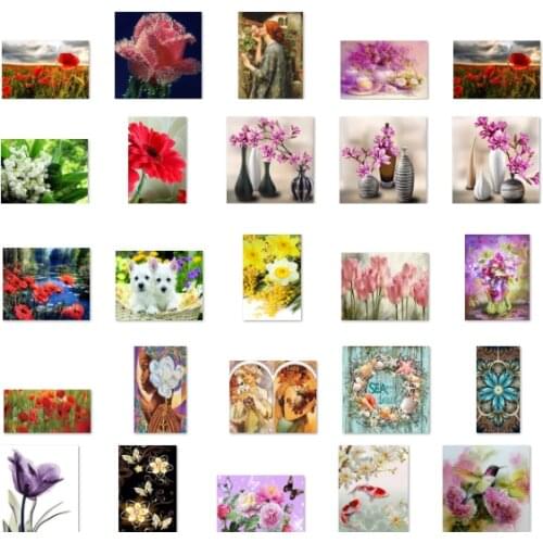 Y10652 Garland Starfishcross stitch kit people 18ct 14ct 11ct count canvas stitches embroidery DIY handmade needlework