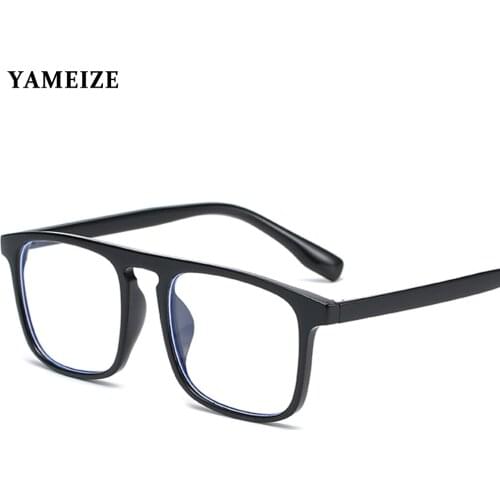 YAMEIZE Anti Blue Light Blocking Glasses Frame Men Women Gaming Computer Protection Eyewear Fashion Optical Spectacle Frames