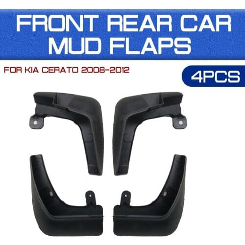 For KIA CERATO 2008 2009 2010 2011 2012 Car Front Rear Car Mudguards Fender Flare Mud Guard Flap Anti Splash Mudflap