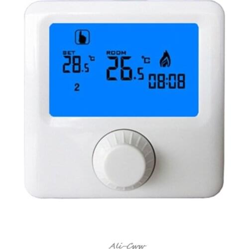 LCD Display Wall-hung Gas Boiler Thermostat Weekly Programmable Room Heating Digital Temperature Controller Thermostat