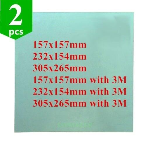 SWMAKER 2pcs PEI Buildplate Sheet for FlashForge Dreamer / Finder / Guider II 2S IIS Ultimate 3D Print Surface PEI Print Bed
