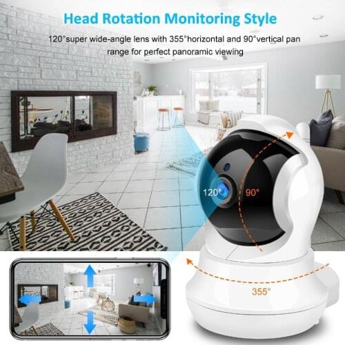 3MP Wireless WIFI Mini IP Camera 1920*1080 High Definition Security Camera Phone Remote