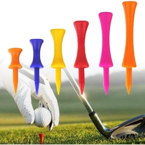 5pcs Colorful Plastic Golf Tee Step Down Graduated Castle Tee Height Control 20mm Diameter for Golf Accessories #281460