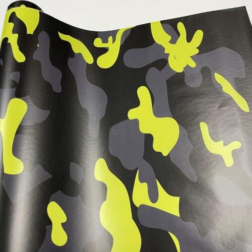 50cm*200/300/600cm Black Grey White Green Vinyl Film With Air Bubble Army Car Sticker Car Wrap Foil DIY Styling Scooter