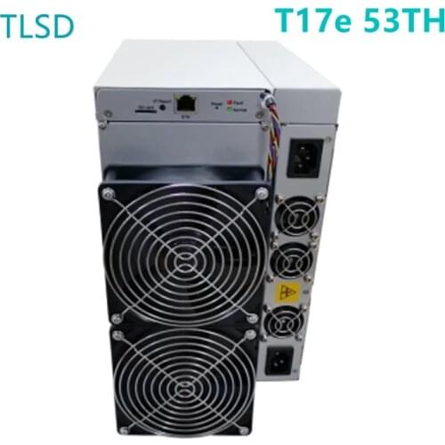 Used Bitmain Antminer T17e 53TH Asic Miner