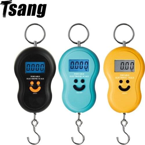 Digital Fish Scale 10/40/50kg Mini Digital Scale for Fishing Weighting Hanging Electronic Hook Scale Fishing Tool Accessories