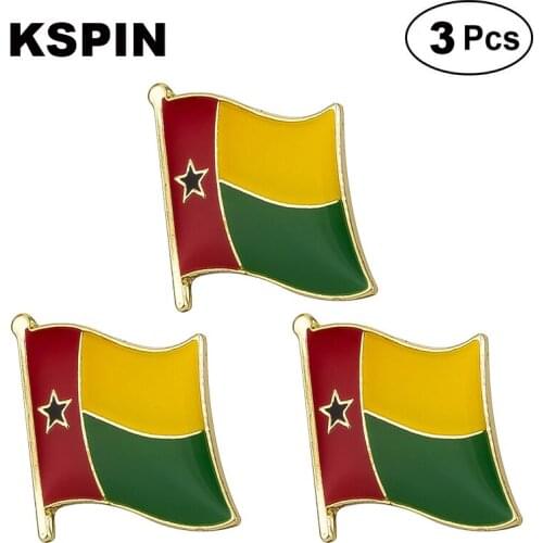 Guinea-Bissau Lapel Pin Brooches Pins Flag badge Brooch Badges