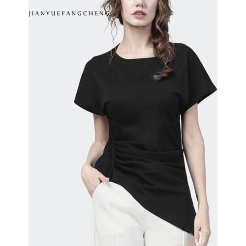 Jianyuefangcheng Women's Short T-shirts