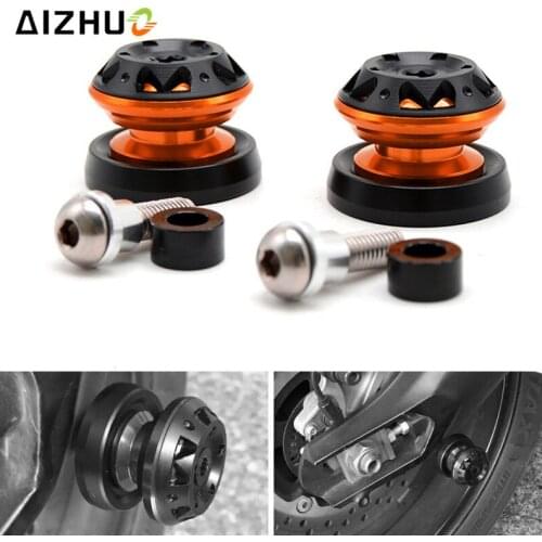 Motorcycle Swingarm Slider Spool Stand Screw 6mm 8mm 10mm FOR ADVENTURE 1050 RC125 125 RC8 SupeR AdventuRe 1290