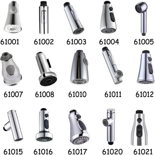 Kitchen Pull Out Faucet Sprayer Nozzle ABS Durable Water Saving Bathroom Basin Sink Shower Spray Head Multifunction Pull Head