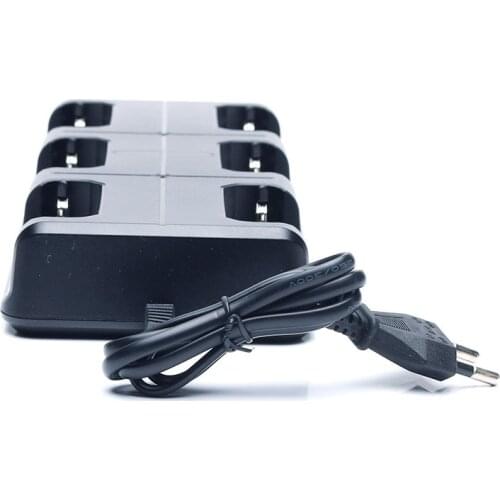 OPPXUN For WLN KD-C1 6 In 1 Charger Walkie Talkie Unit Charging KD-C1 Plus Six Way Charger for WLN KD-C1Plus KD-C2