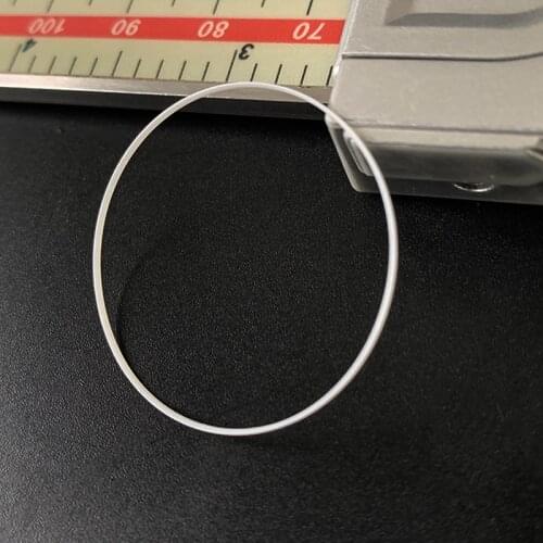 Plastic white gasket for crystal glass Internal diameter 36-40mm Thick 0.35mm high 0.6mm Watch parts Watch Accessories，1pcs