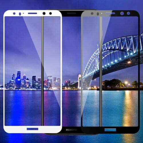 Full Screen Guard glass film for Huawei Mate 10 Lite glass Scratch Proof Tempered Screen Clear Ultra Thin glass for Nova 2i