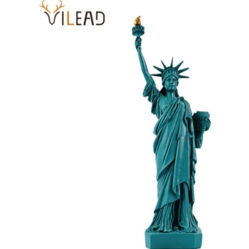 VILEAD 30cm Height Statue of Liberty Model Collectibles Travel Souvenirs of New York Office Room Decoration
