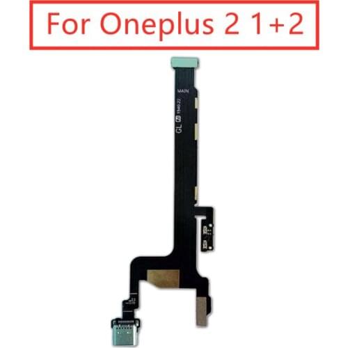 For Oneplus 2 USB Charger Port Dock Connector PCB Board Ribbon 1+2 Flex Cable phone screen repair spare parts