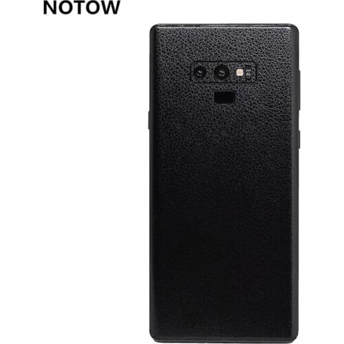 NOTOW Fashion leather PVC Sticker Wrap Skin Mobile Back Paste Protective Film For Samsung Galaxy S10/S10plus/Note9/Note8/s8/s8