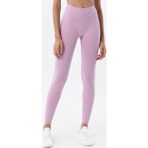 Women Gym Yoga Seamless Pants Sports Clothes Stretchy High Waist Athletic Exercise Fitness Leggings Activewear Pants