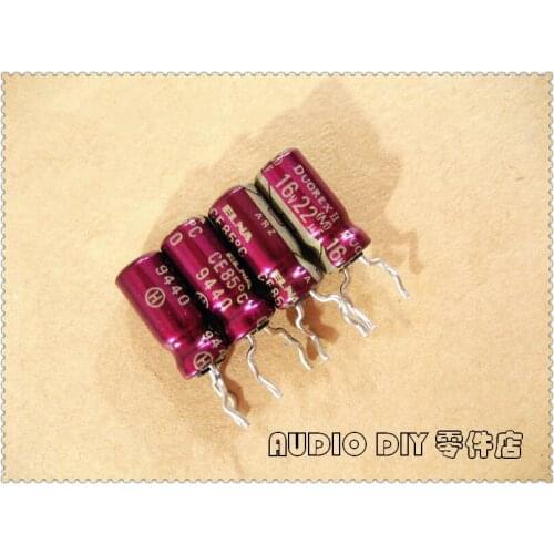 10PCS/50PCS ELNA purple DUOREX II generation ARZ 22uF 16V 16v22uf audio electrolytic capacitor