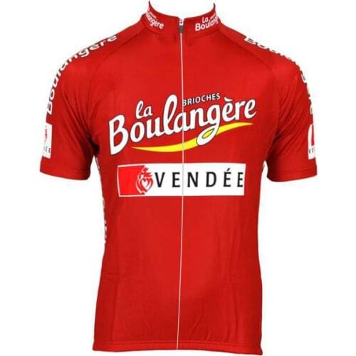 2020 Red Retro Classical NEW pro Bike Team Cycling Jersey Breathable Customized Bicycle Bike Cycling Jersey / Wear / Clothing