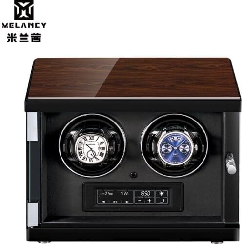 2020 New Black/White Double watches wimder wooden Trouch screen for women and men watch