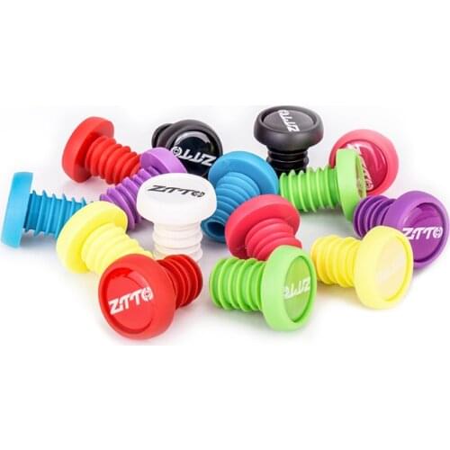 8 Colors to Choose Bicycle Bar End Plugs Handlebar Caps Lightweight Fit MTB BMX DH FR Balance bike parts Accessories
