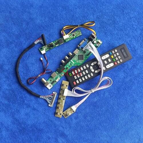 30 Pin LVDS Analog For M215HTN01.0/M215HTN01.1/M215HTN01.3 Screen controller board 1920*1080 KIT HDMI-compatible USB AV VGA LED