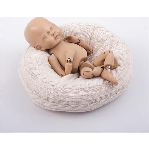 Baby Photo Shoot Posing Sofa Props Baby Pillow Ring Newborn Photography Props Basket Filler Fotografia Infant Photography Studio