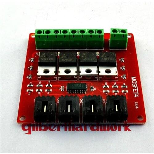 Electronic Blocks 4 Ways Switch Mosfet Switch Irf540 Isolated Power Module