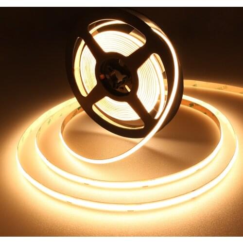 FCOB LED Strip light 480leds Soft Flexible Led COB lights DC24V RA90 LED Light bar Warm Cold White for Bedroom Decor Lighting
