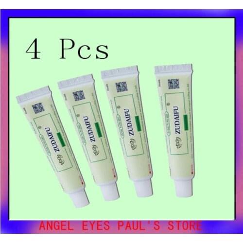 4pcs zudaifu body cream without retail box men women skin care product relieve Psoriasis Dermatitis Eczema Pruritus effect YDQ