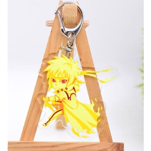 Cute Classic Anime Characters Keychain Double-side Acrylic Key Ring WL0747