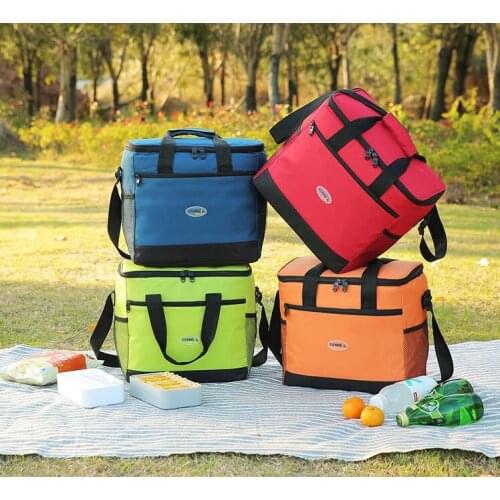 16L Multi-Function Waterproof Insulation Bag Outdoor Travel Picnic Bag Lunch Bag Insulation/Preservation/Refrigerated