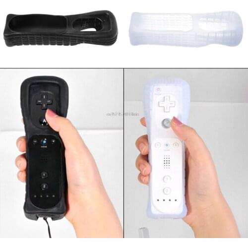 Soft Silicone Cover Case Protective Sleeve For Nintendo Wii Remote Controller