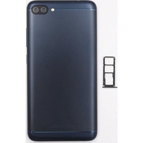 BaanSam New Battery Door Back Cover SIM Card Tray Housing Case For ASUS Zenfone 4 Max ZC554KL With Power Volume Buttons