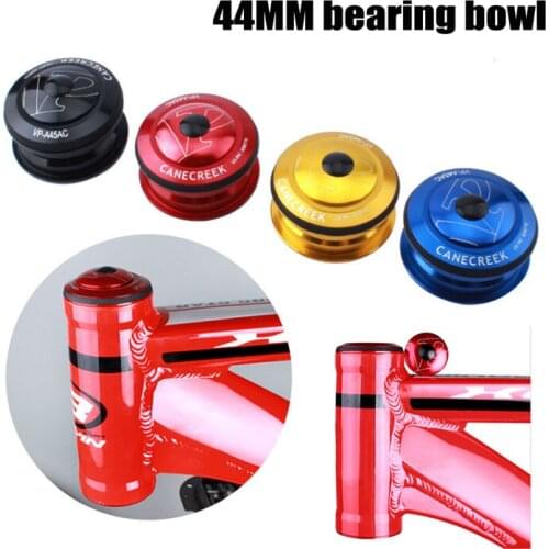 New 44mm Sealed Cartridge Bearings And Solid Aluminum Alloy Straight Tube Headset Frame Straight Frame Head Tube Bike Headset