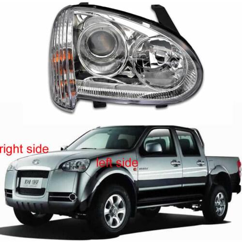 For Great Wall Wingle 3 2006 2007 2008 2011 Front Headlight Assembly High Beam Headlights Wingle Pickup Headlamp 1PCS