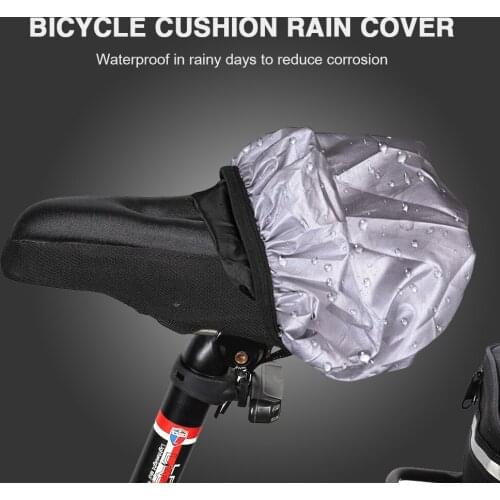 Mountain Bike Cycling Pad Cushion Cover MTB Bike Sponge Cycling Saddle Cushion Pad Rain Seat Cover for Bicycle Equipment