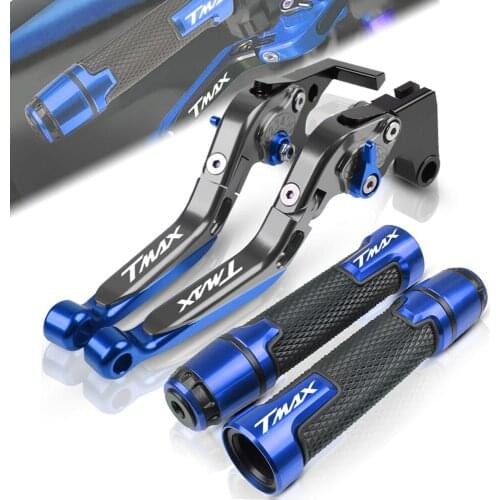 For YAMAHA TMAX530 TMAX500 T MAX T-MAX 530 500 2008-2017 2018 Motorcycle Adjustable Folding Brake Clutch Lever Handle Grips End