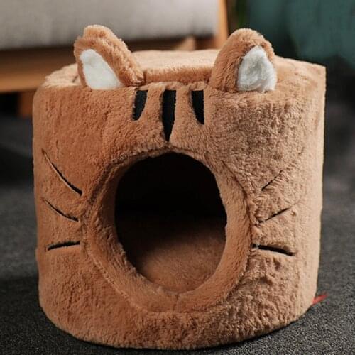 Removable Cat Bed House Dog Bed Kennel Nest Dog House Cushion Sofa Cat House Pet Bed Cat Rug Cat Accessories Pet Cama Para Gato