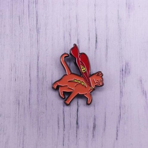 Streaky The Supercat Lapel Pin Anime Brooch Fansdom Collection Badge