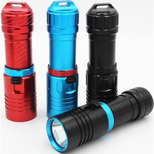 LED Diving Flashlight 1200 Lumens XM-L2 Underwater 100M Torch Waterproof Portable Light
