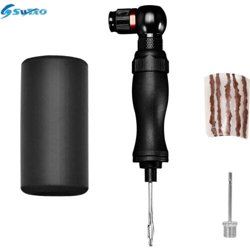 2 in 1 Mini CO2 Bike Pump Air Inflator Bicycle Schrader Presta Valve Adapter Bicycle Tubeless Tire Repair Tool Hand Pump