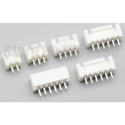 XHB 2.54MM Connector with Buckle 2/3/4/5/6/7/8/9/10/11/12/14Pin 2.54mm Male Socket Straight Pin Headers Through-hole Type