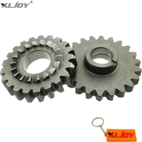 XLJOY Z190 Engine Kick Start Gears For Zongshen 2V Z190 190cc Pit Dirt Bike engine code No.: ZS1P62YML-2